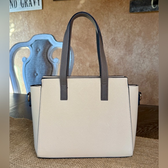 Montana West Cream and Brown Women's Bag - Picture 2 of 10